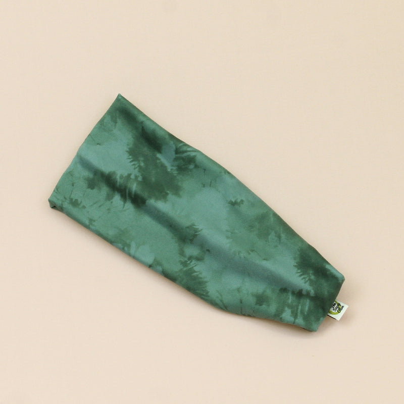 Emerald Tie Dye Stretch Headband - The Sassy Olive