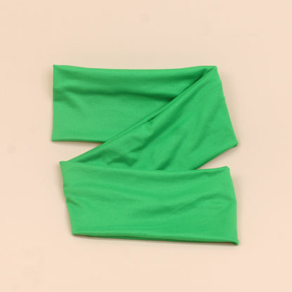 Happy Kelly Solid Wrap Headband - The Sassy Olive