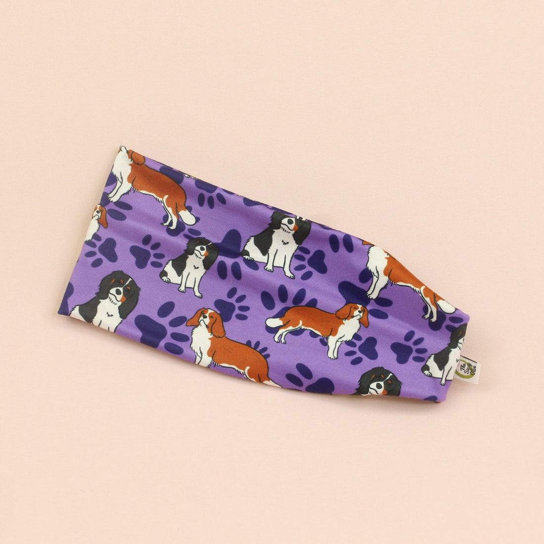 King Charles Terrier Stretch Headband - The Sassy Olive