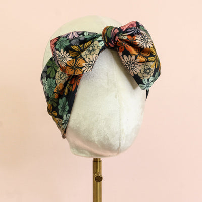 Medici Floral Top Knot Headband - The Sassy Olive