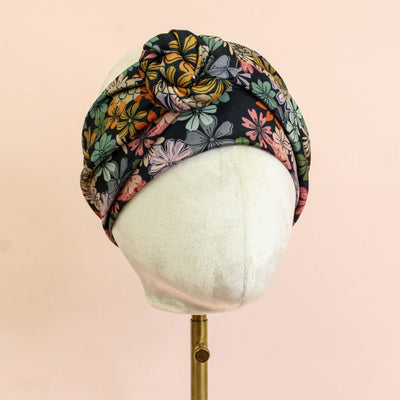 Medici Floral Wrap Headband - The Sassy Olive