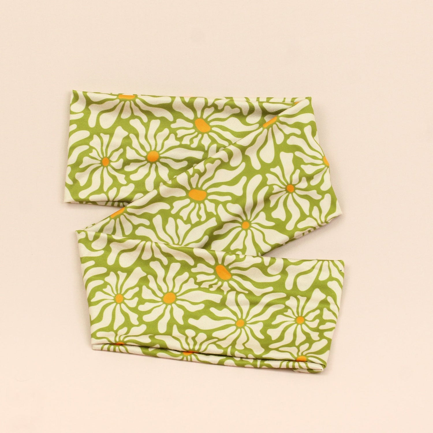 Mod Girl Vintage Floral Wrap Headband - The Sassy Olive