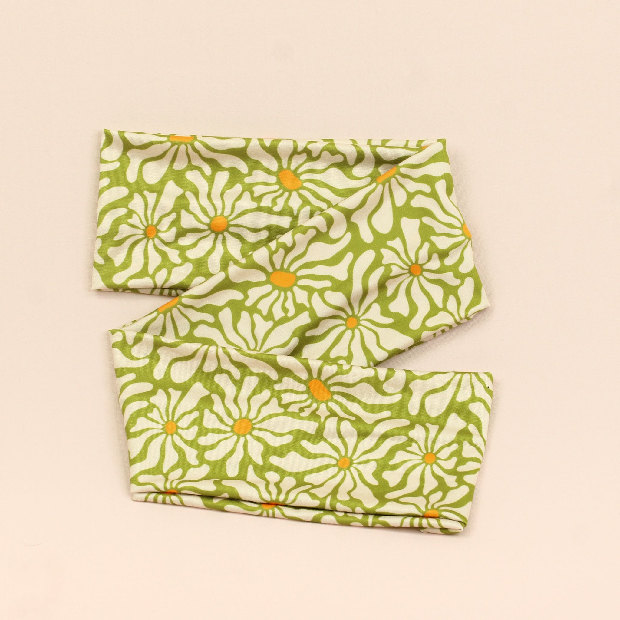 Mod Girl Vintage Floral Wrap Headband - The Sassy Olive