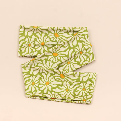 Mod Girl Vintage Floral Wrap Headband - The Sassy Olive