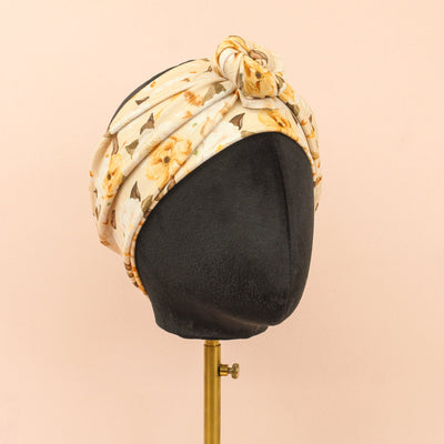 Myrtle Floral Wrap Headband - The Sassy Olive