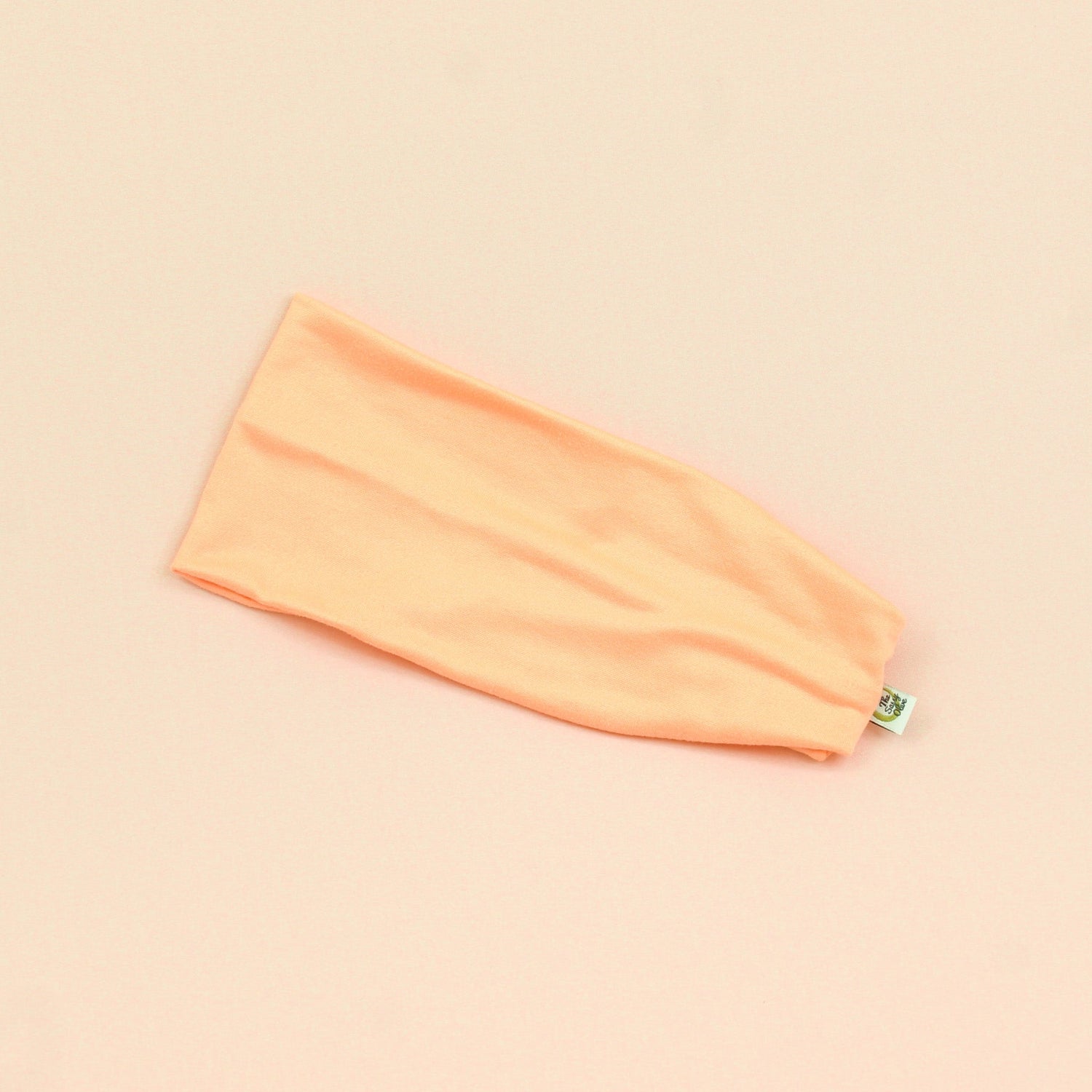 Papaya Solid Stretch Headband - The Sassy Olive