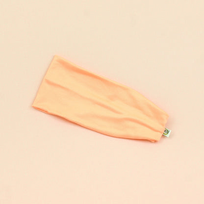 Papaya Solid Stretch Headband - The Sassy Olive