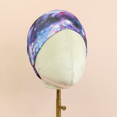 Purple Galaxy Stretch Headband - The Sassy Olive