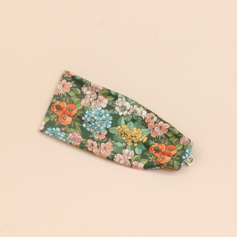 Rosa Floral Stretch Headband - The Sassy Olive