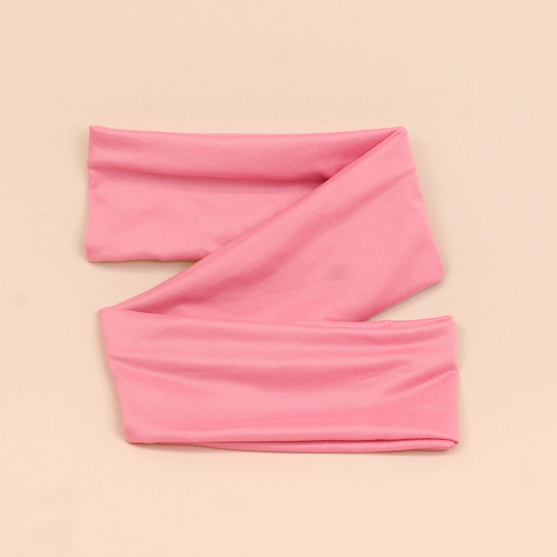 Strawberry Milk Solid Wrap Headband - The Sassy Olive