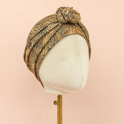 Tooled Leather Wrap Headband - The Sassy Olive