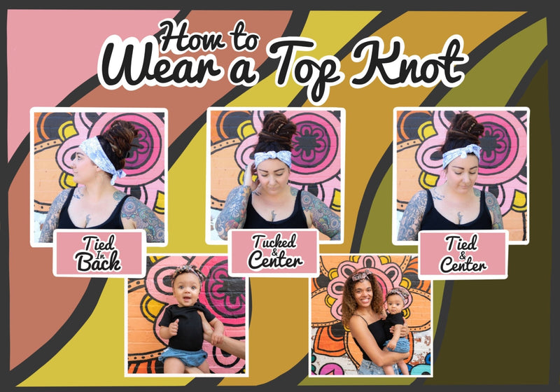 Top Knot Headband Styling Sign - The Sassy Olive