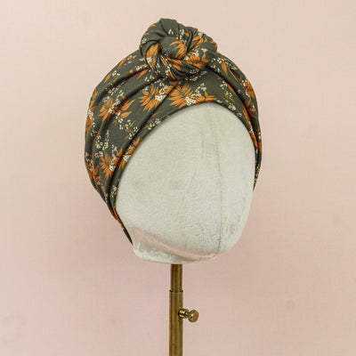 Twiggy Flowers Wrap Headband - The Sassy Olive
