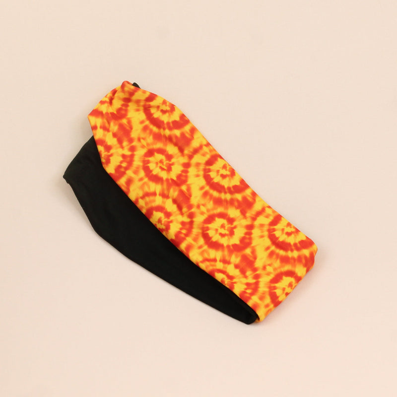 Yellow and Red Twist Headband - The Sassy Olive